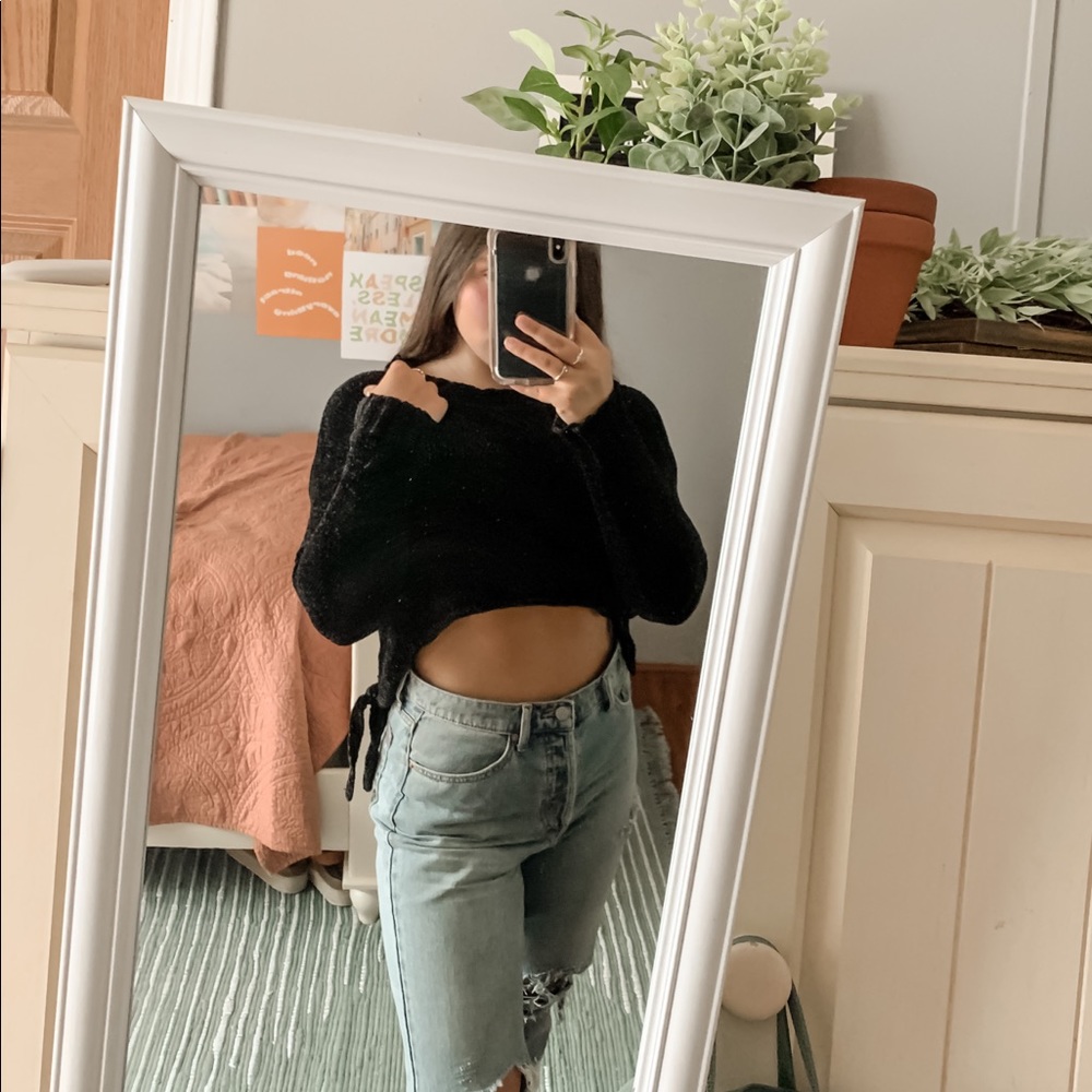 american eagle chenille sweater